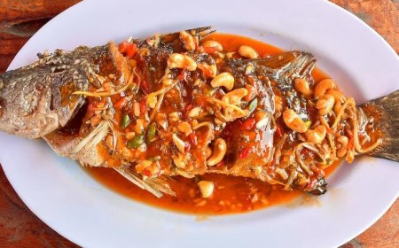 Ikan Kakap Asam Manis