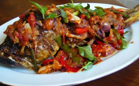 Kakap Bakar Rica-Rica