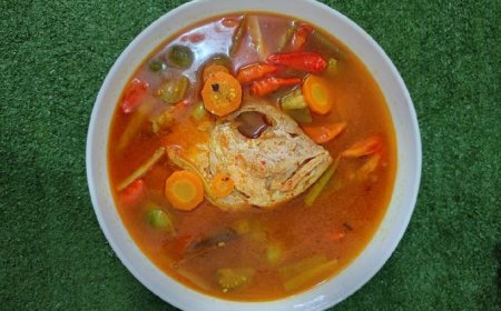 Ikan Kakap Kuah Asam Pedas