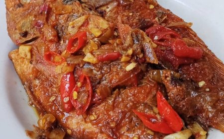 Ikan Kakap Bumbu Rujak