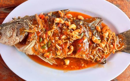 Ikan Kakap Kuah Tomat