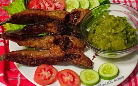 Lele Lalapan Sambal Hijau