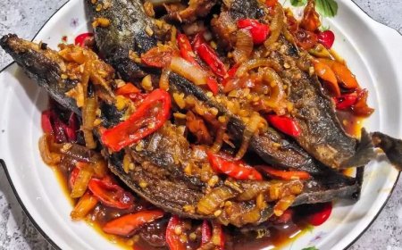 Lele Goreng Kecap Pedas