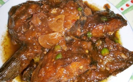 Lele Goreng Saus Tiram