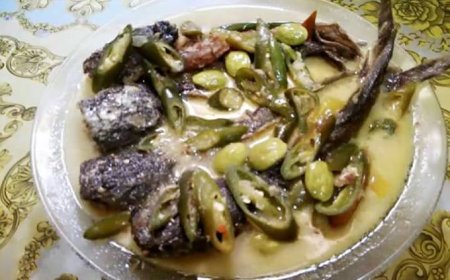 Lele Kuah Santan Cabe Hijau