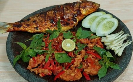 Bandeng Bakar Bumbu Kemangi