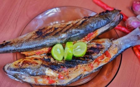 Bandeng Bakar Bumbu Kemiri