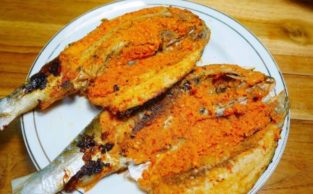 Bandeng Bakar Bumbu Kuning