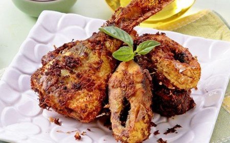 Bandeng Goreng Bumbu Jahe Kecil