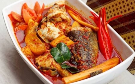 Ikan Baronang Asam Pedas