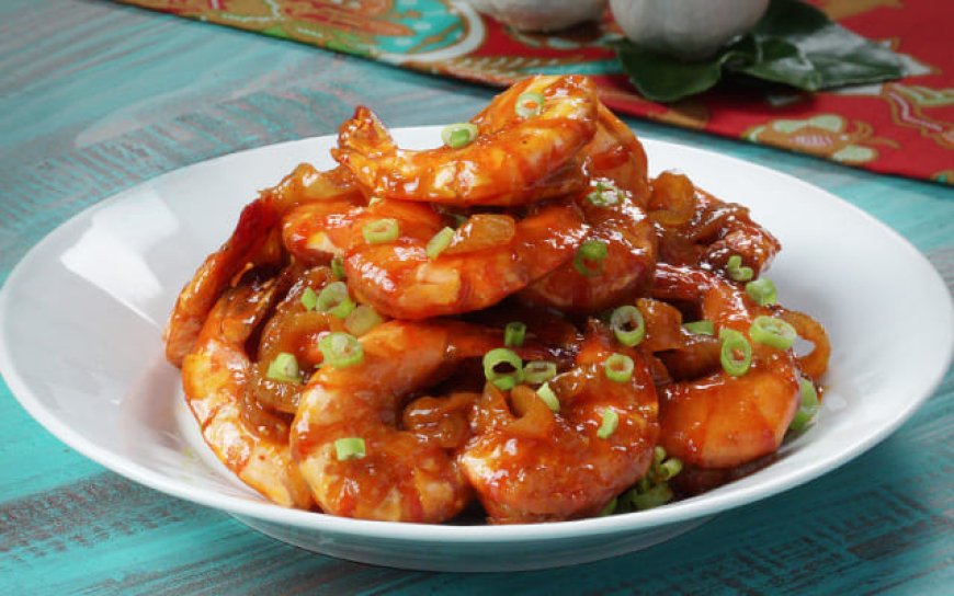 Udang Kecap Pedas