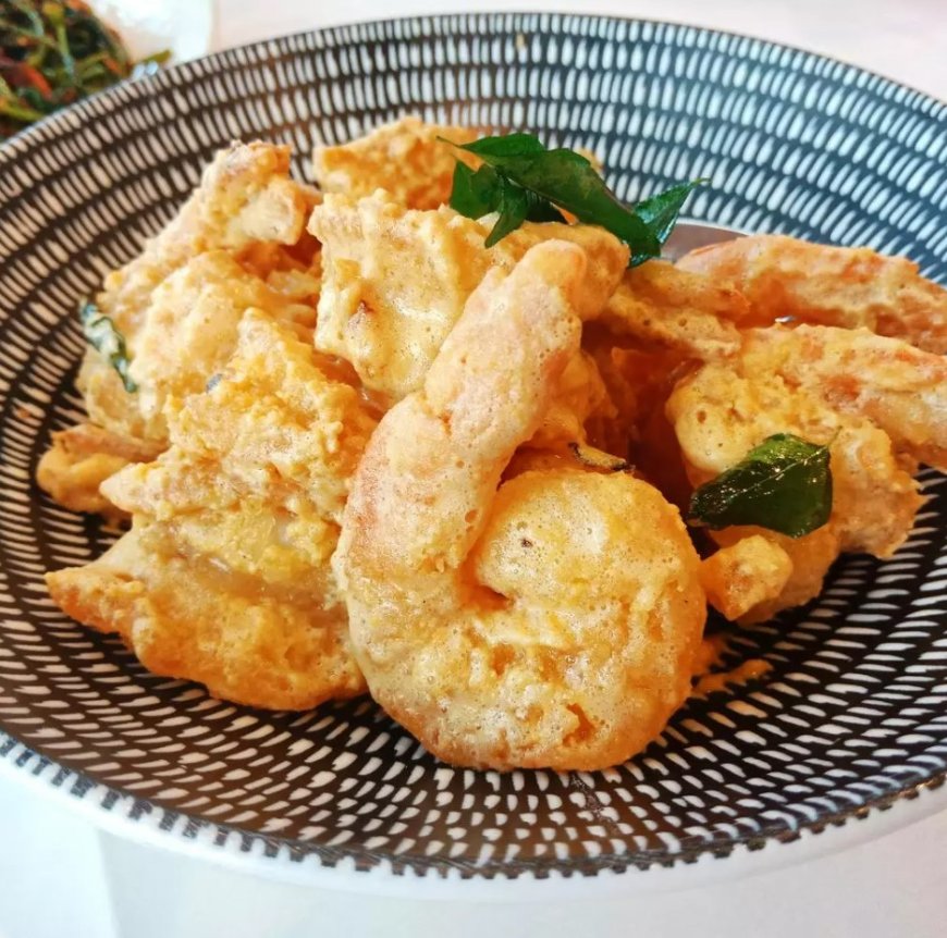 Udang Goreng Telur Asin