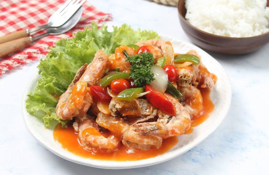 Udang Saus Asam Manis