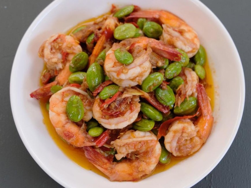 Udang Tumis Pete