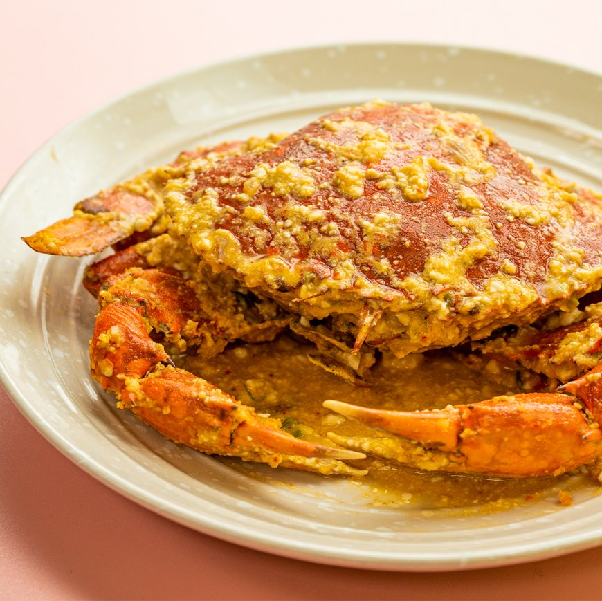 Kepiting Saus Telur Asin