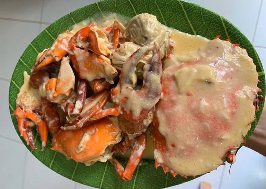 Kepiting Saus Keju