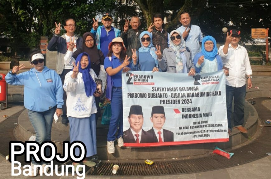 PROJO Bandung Menjalin Silaturahim Dengan Gerakan Emak-Emak Indonesia