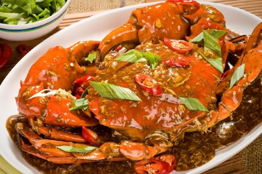 Kepiting Goreng Saus Madu
