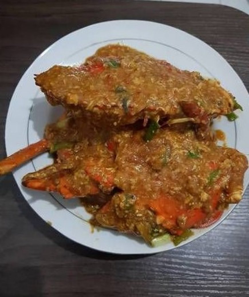 Kepiting Saus Kacang Tanah