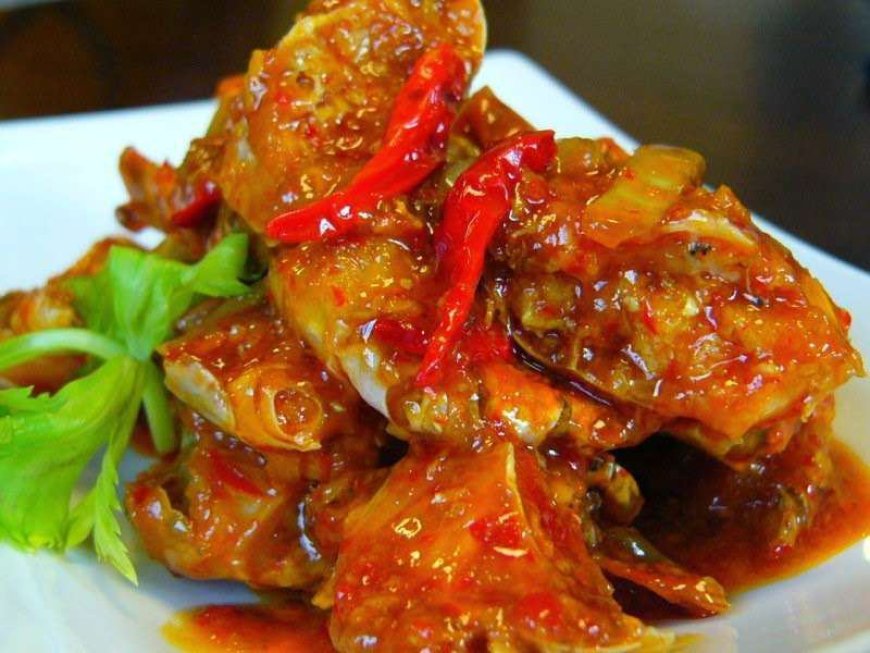 Kepiting Saus Tiram Pedas