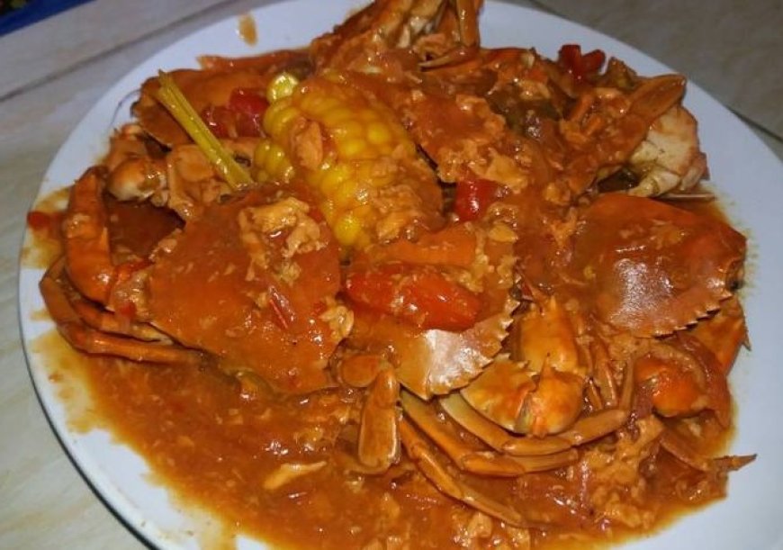 Kepiting Tumis Asam Pedas