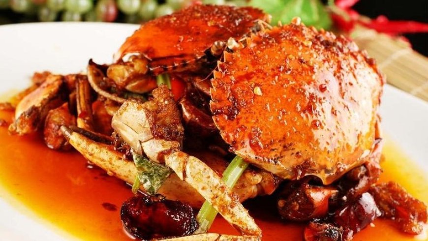 Kepiting Saus Cuka Balsamic
