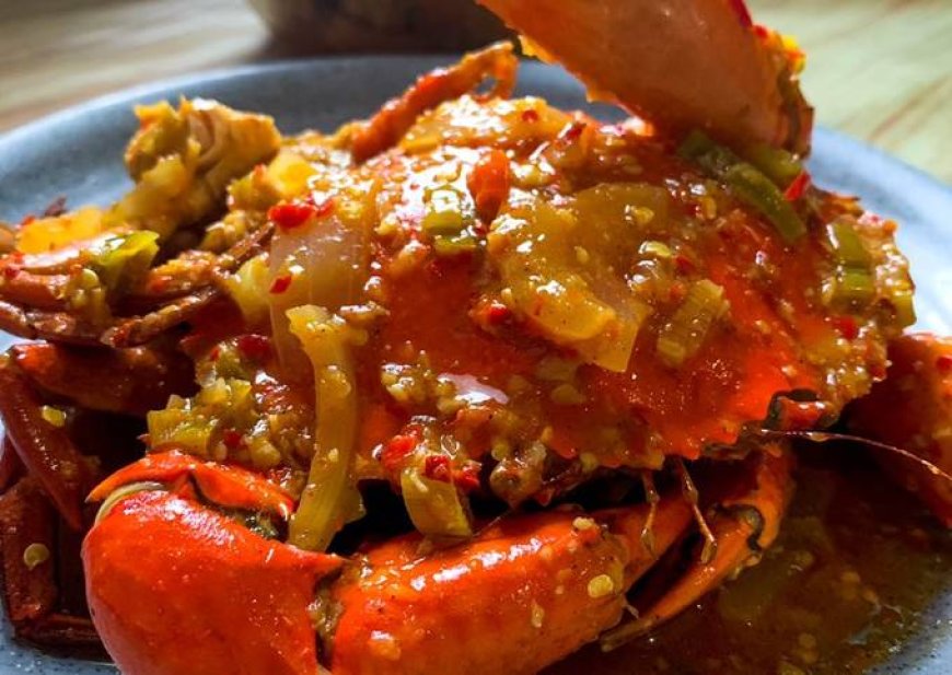 Kepiting Saus Buah Delima