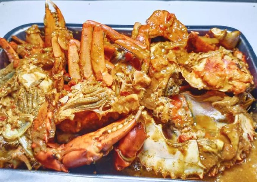 Kepiting Tumis Saus Kemiri