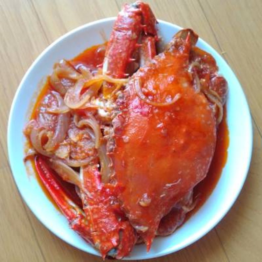 Kepiting Saus Plum Pedas
