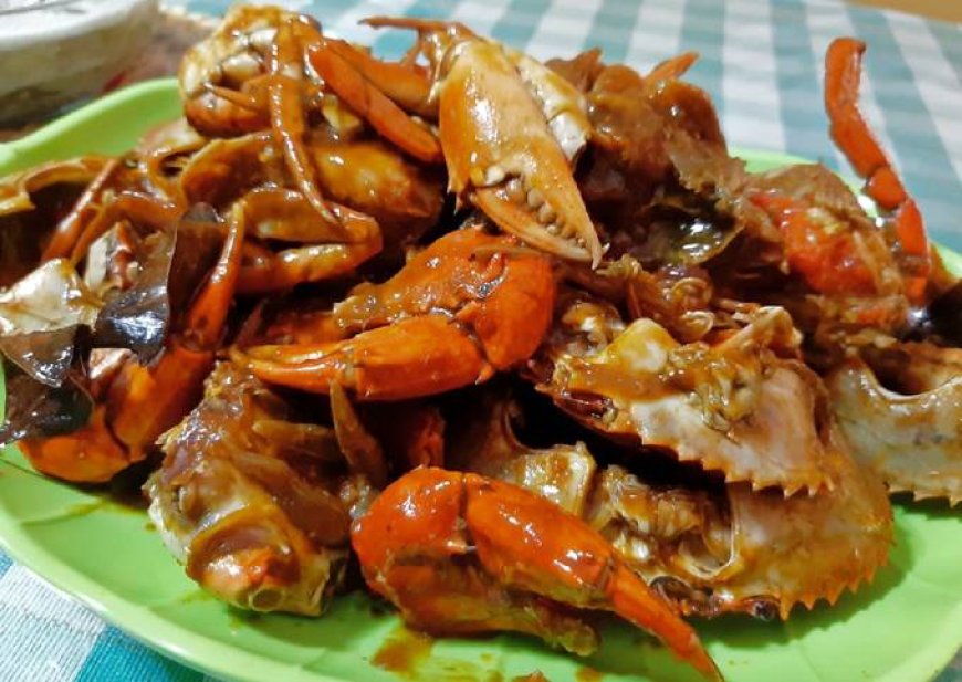 Kepiting Saus Zaitun