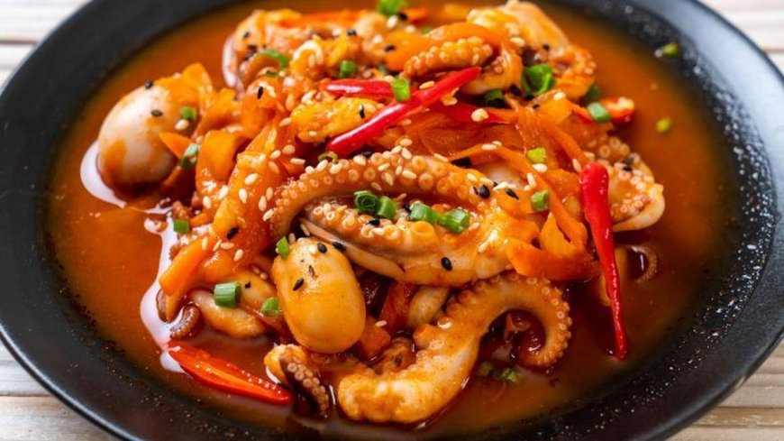 Cumi Kuah Santan Pedas