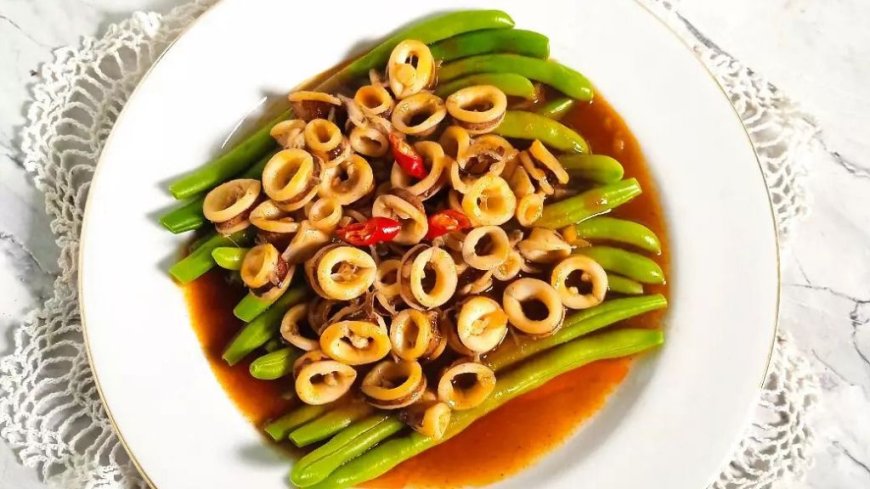 Cumi Saus Lada Putih