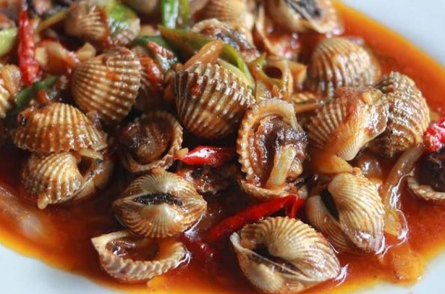 Kerang Saus Kemiri