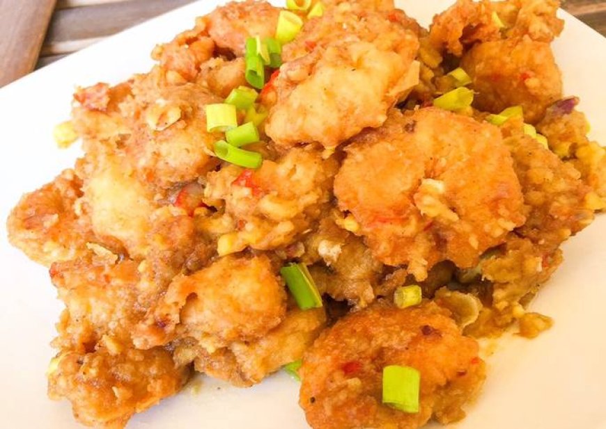 Kerang Goreng Telur Asin