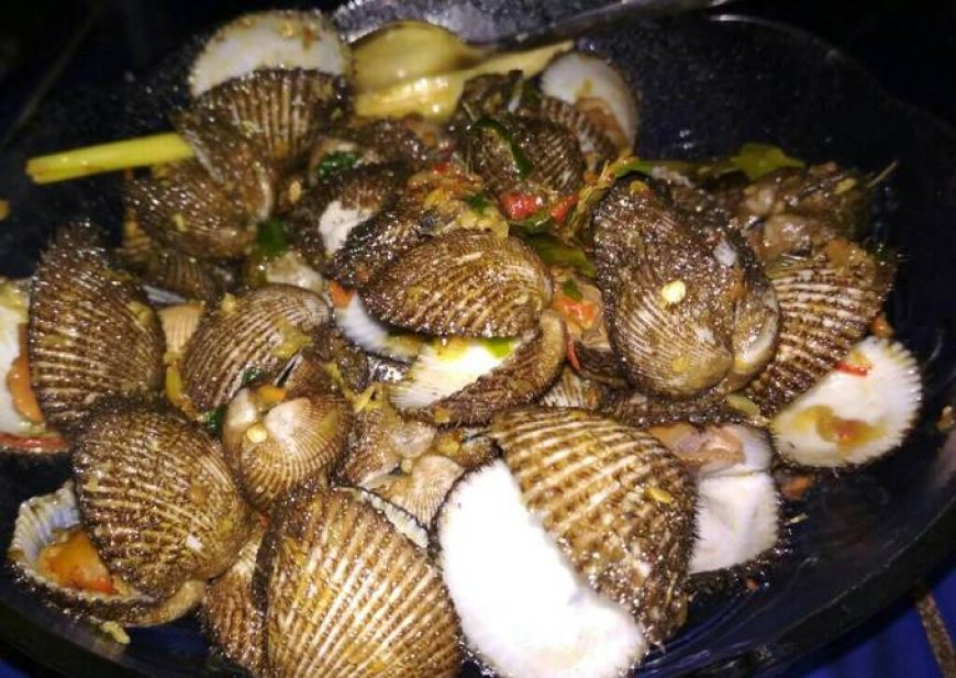 Kerang Goreng Saos Cuka