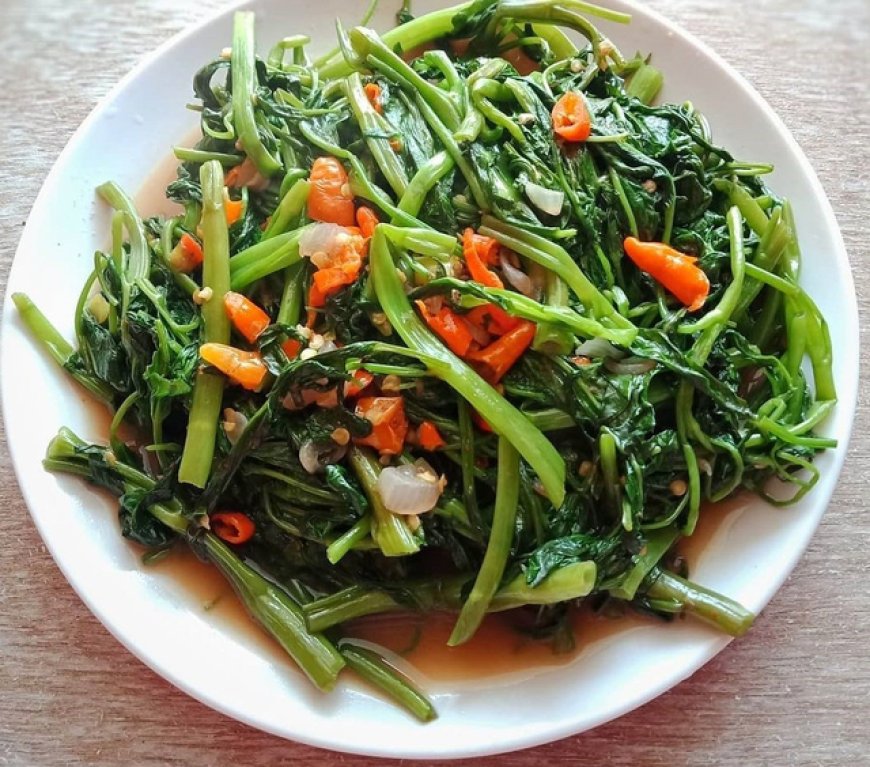 Sayur Kangkung Saus Tiram