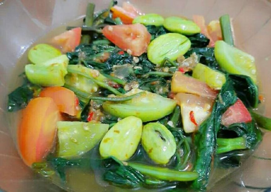 Sayur Kangkung Belacan Pete