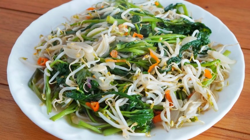 Sayur Kangkung Tumis Tauge