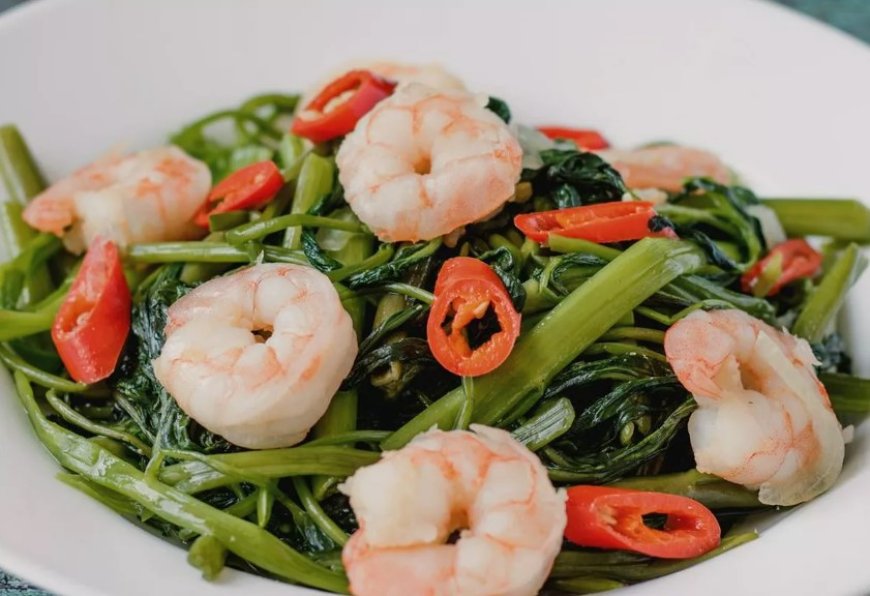 Kangkung Cah Udang Petis