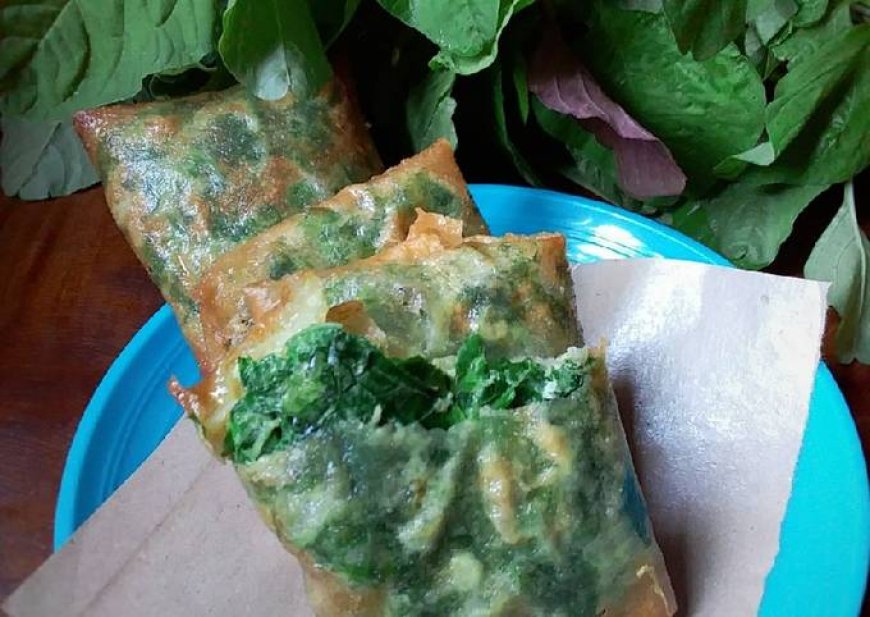 Martabak Telur Bayam