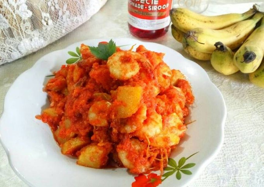 Sambalado Kentang Udang