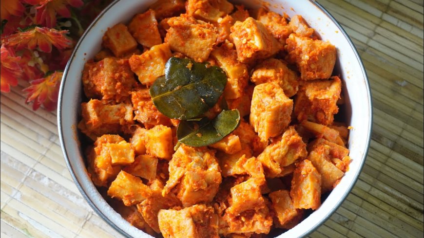 Tahu Goreng Kentang Balado