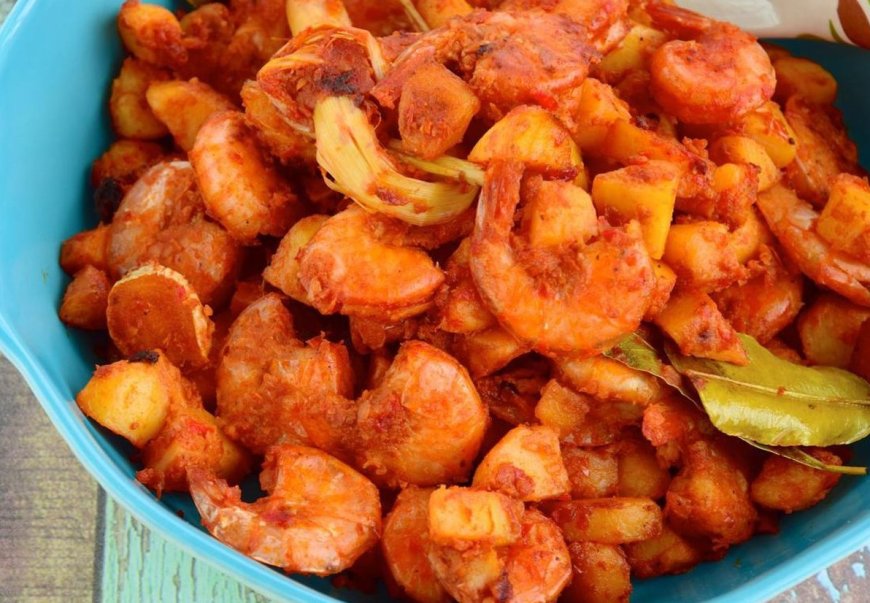 Sambalado Kentang Udang Petis