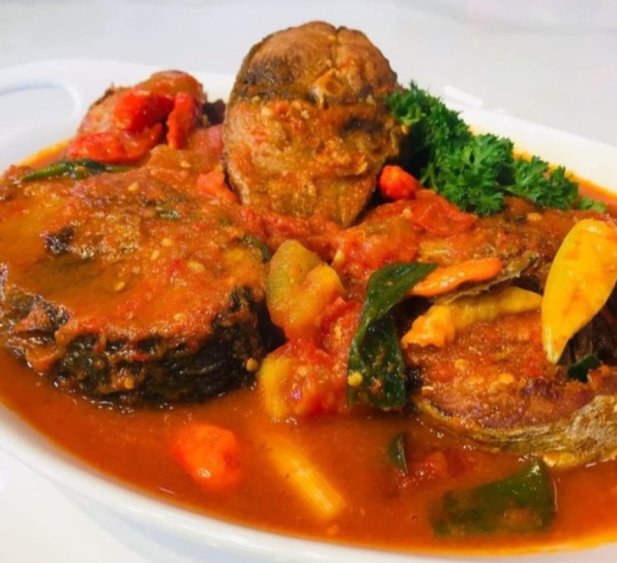 Tuna Kuah Pedas Manis