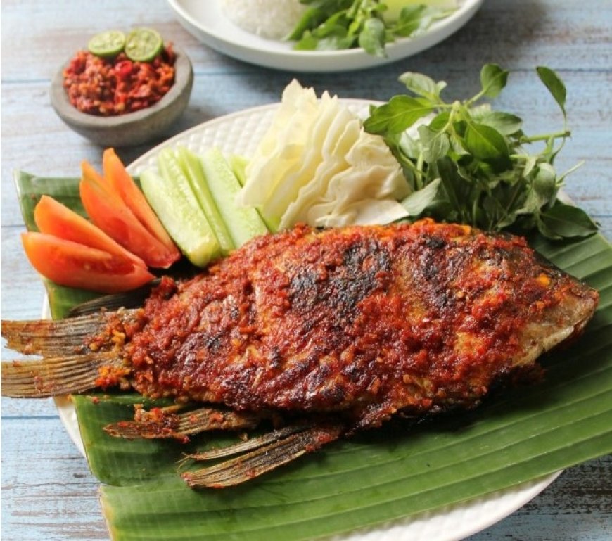 Tuna Bakar Bumbu Rujak