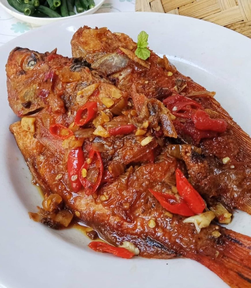 Ikan Kakap Bumbu Rujak