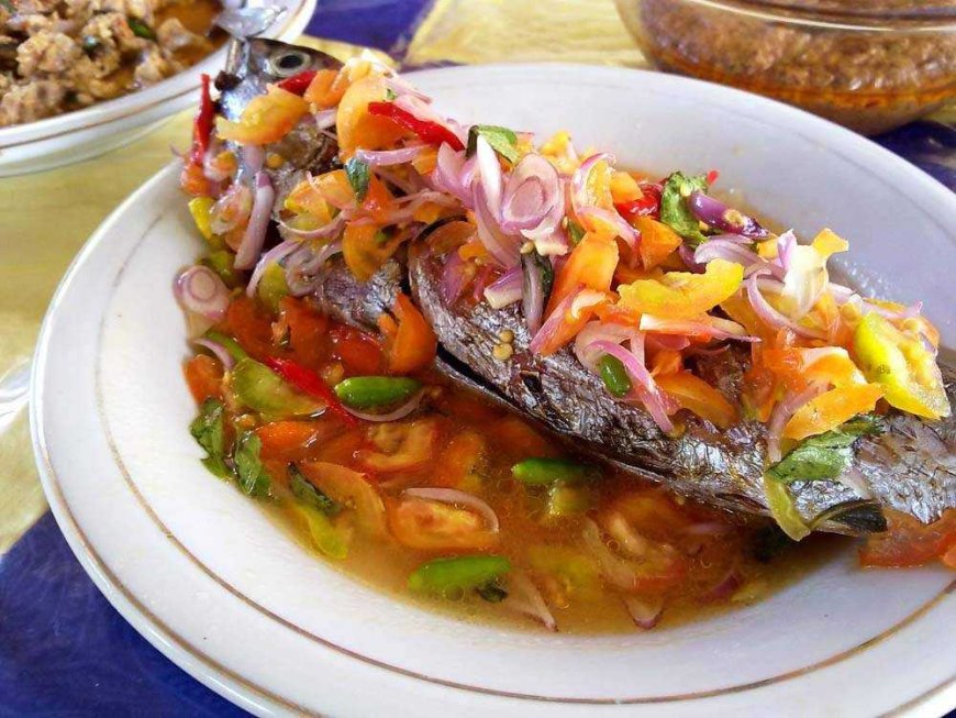 Ikan Kakap Sambal Dabu-Dabu