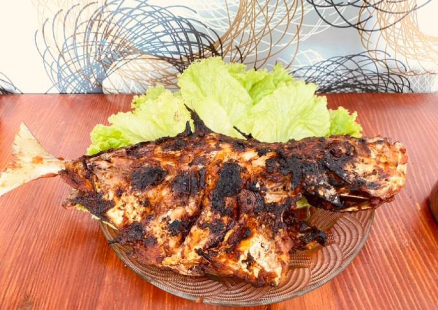 Ikan Kakap Panggang Daun Jeruk