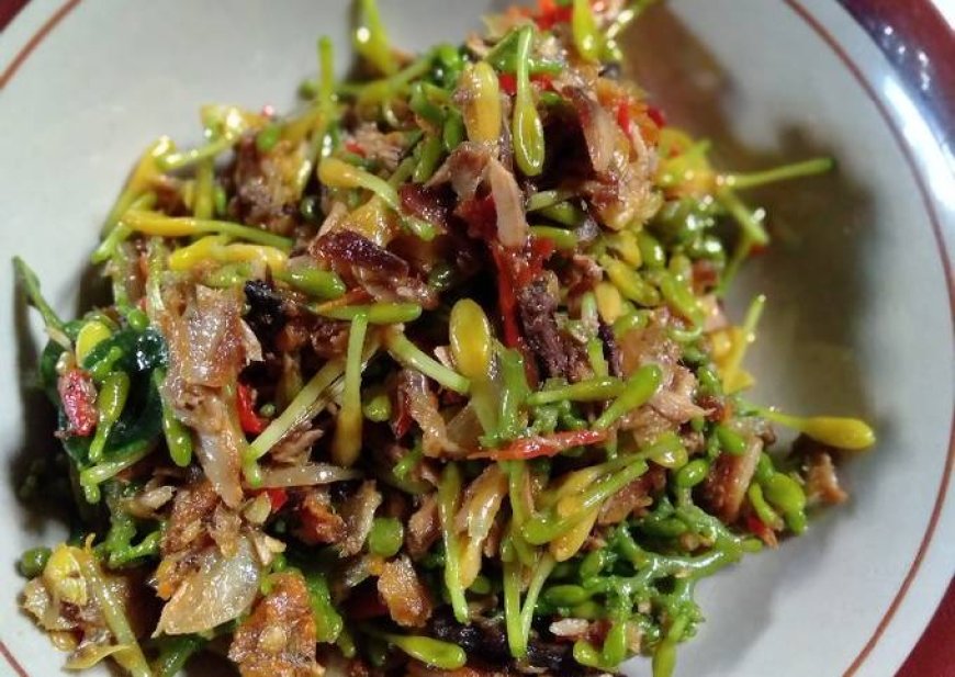 Ikan Kakap Tumis Bunga Pepaya