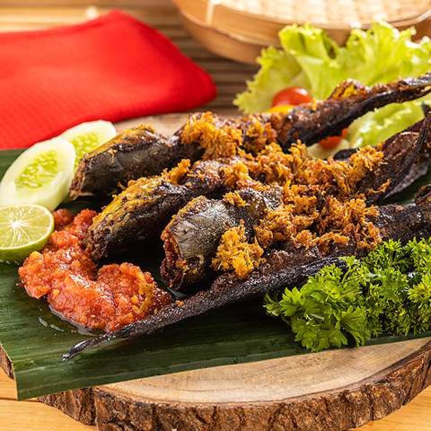 Lele Goreng Serundeng